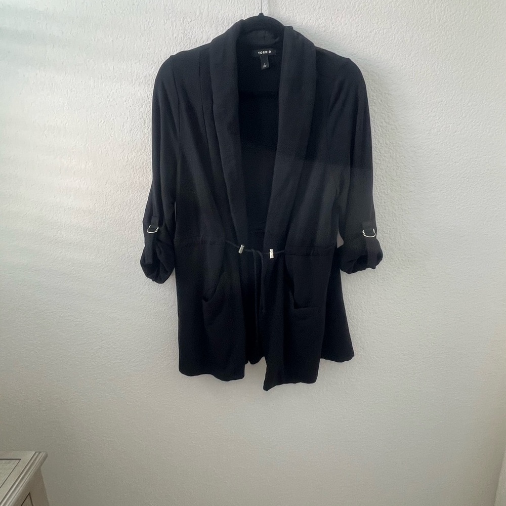 Torrid Classic Black Jacket
